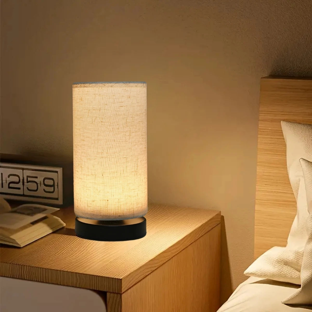 Nordic Fabric Table Lamp