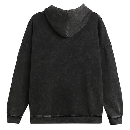 Vintage Washed Cotton Hoodie