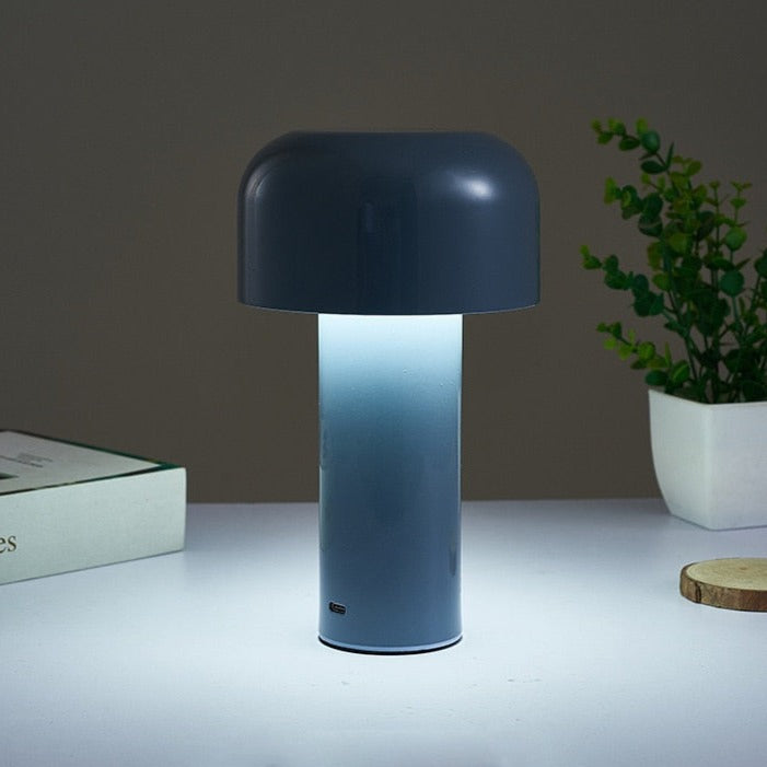 Italian Style Mushroom Cordless Table Lamp Nordic Luxury