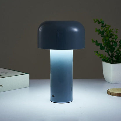 Italian Style Mushroom Cordless Table Lamp Nordic Luxury