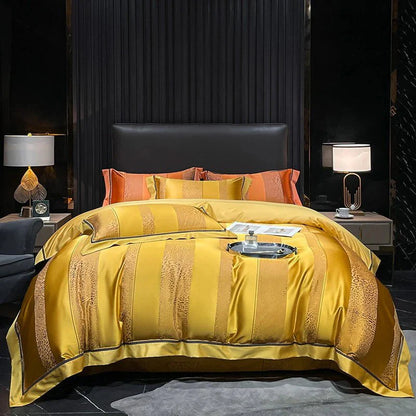 Wild Stripes Duvet Cover Set (Long-Staple Sateen Cotton)
