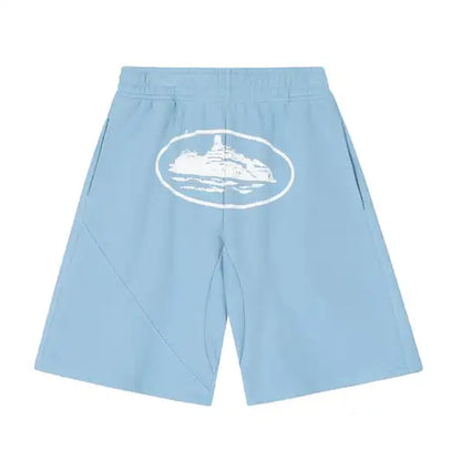 Summer Boat Print Shorts