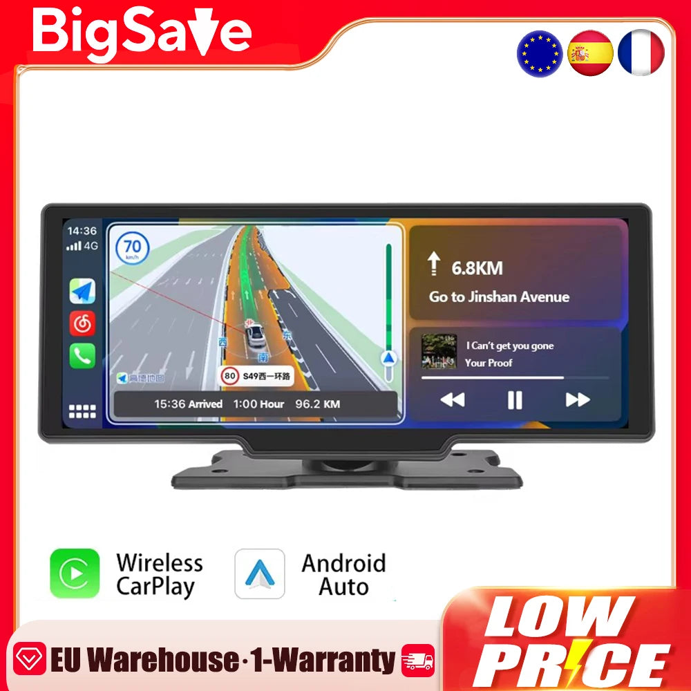 Wireless CarPlay Display System