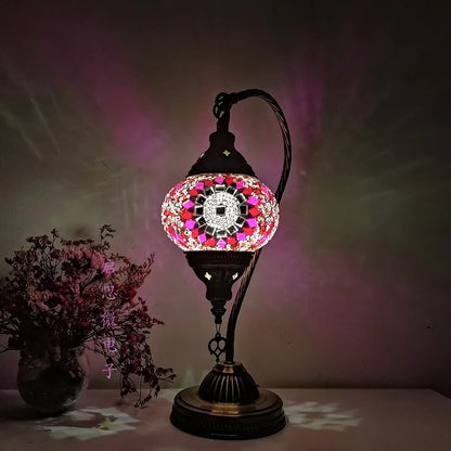 Luxyecs - Turkish Mosaic Table Lamp
