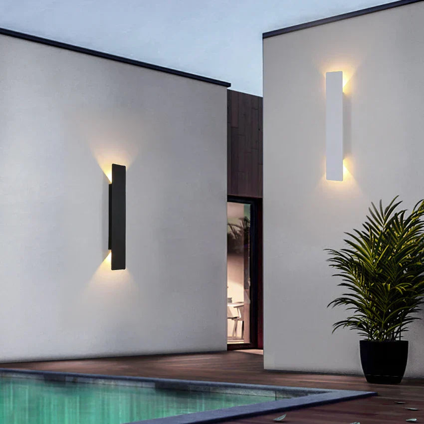 Weatherproof LED Strip Wall Light – Slim, Durable, Bright Accent Lighting