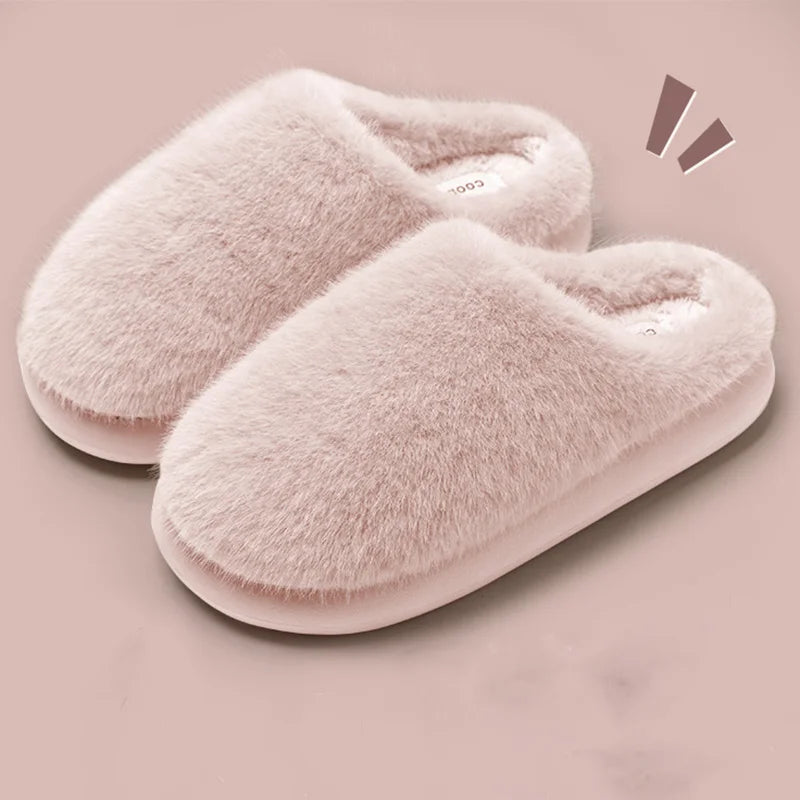 Winter Faux Fur Slippers