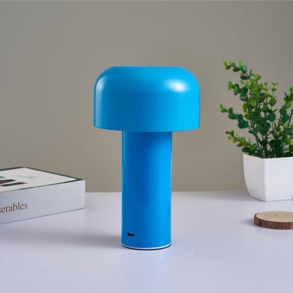 Italian Style Mushroom Cordless Table Lamp Nordic Luxury
