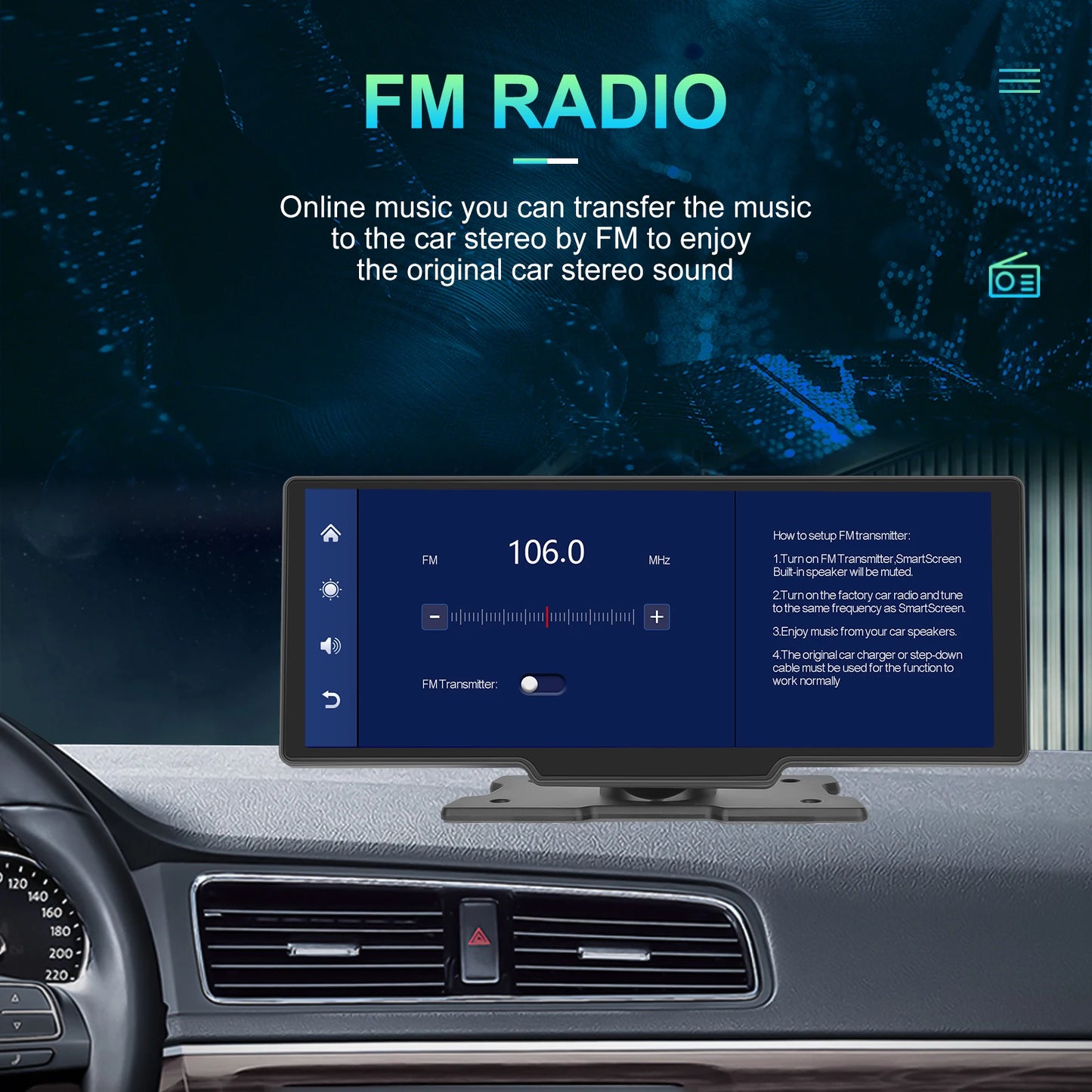 Wireless CarPlay Display System