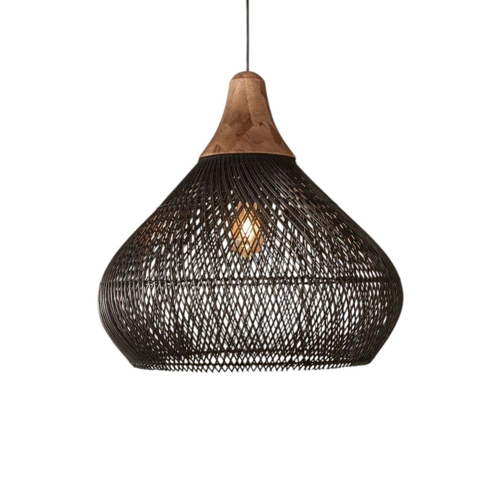 Élégant Plafonnier Design Japonais