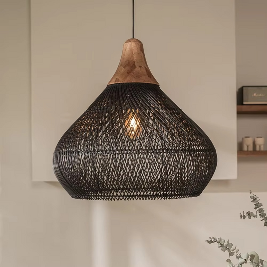 Élégant Plafonnier Design Japonais
