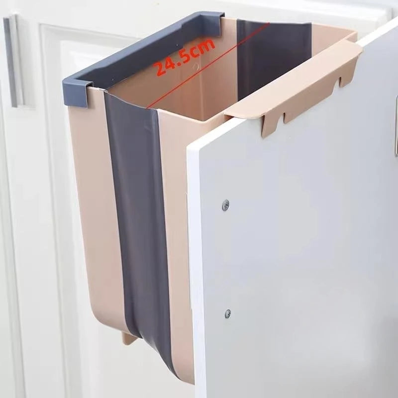 Collapsible Space-Saving Trash Can