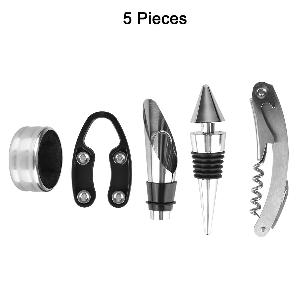 Elegant 5-Piece Wine Set