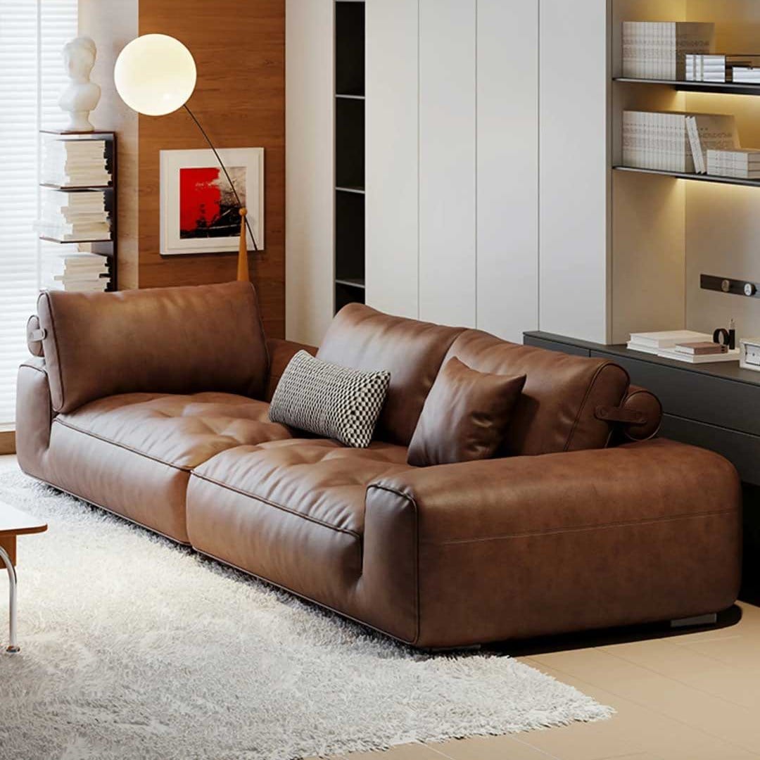 Sofa aus amerikanischem Leder