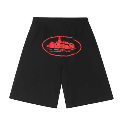 Summer Boat Print Shorts
