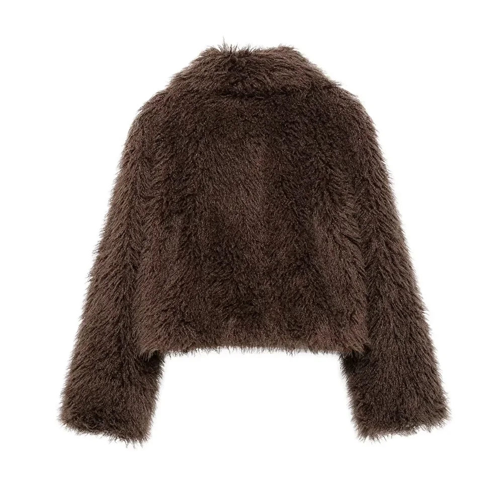 Faux Fur Short Jacket