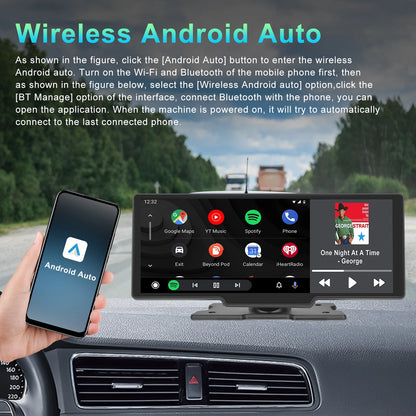Wireless CarPlay Display System