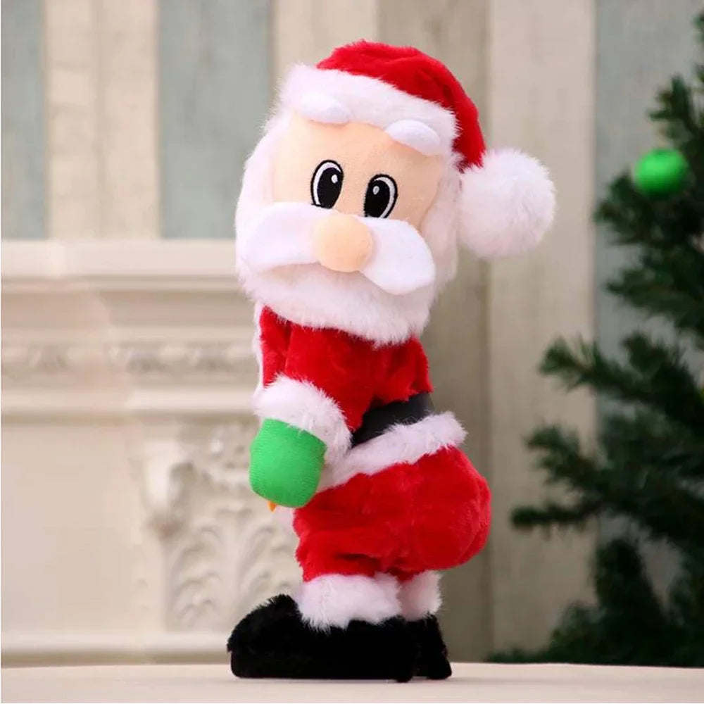 Dancing Santa Musical Doll