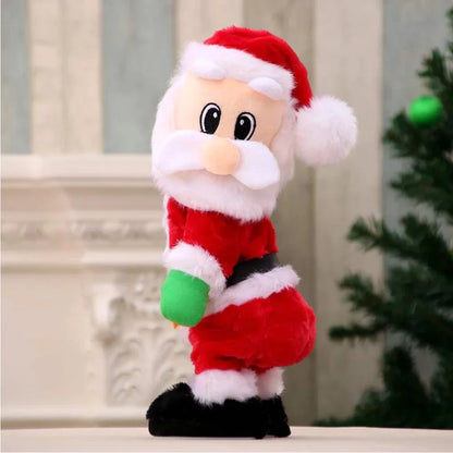 Dancing Santa Musical Doll