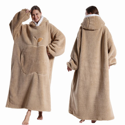 Cozy Hooded Blanket Robe