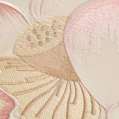 Lotus Pink Duvet Cover Set (Long-Staple Sateen Cotton)
