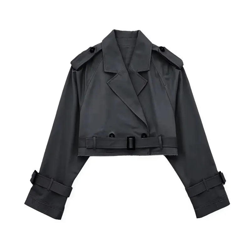 Lila | Short Trenchcoat