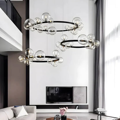 Alyse’s Elegant Ring Chandelier - Stunning Lighting for Your Space