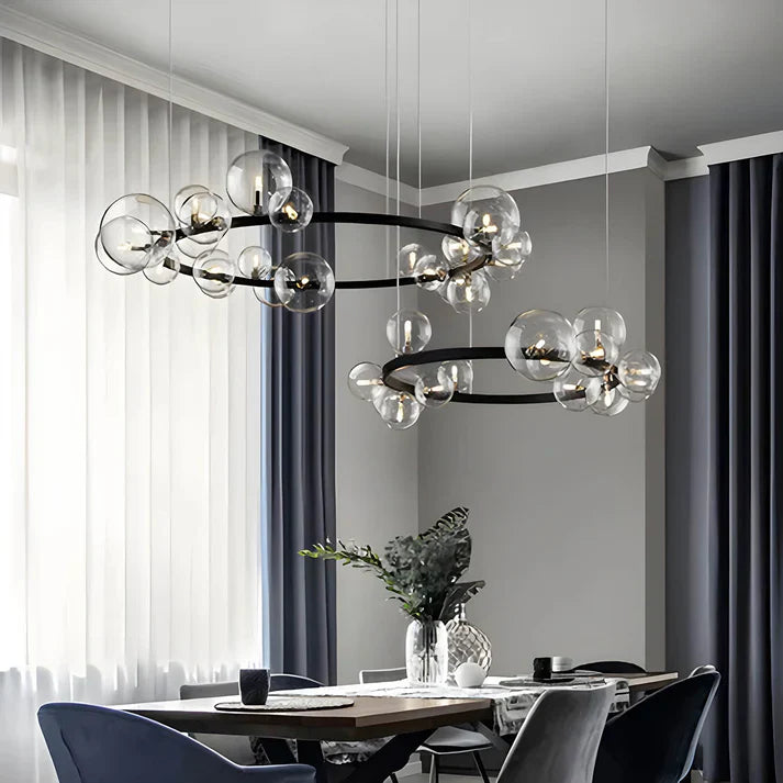 Alyse’s Elegant Ring Chandelier - Stunning Lighting for Your Space