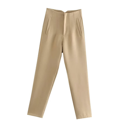 PANTALON À TAILLE HAUTE ARIA