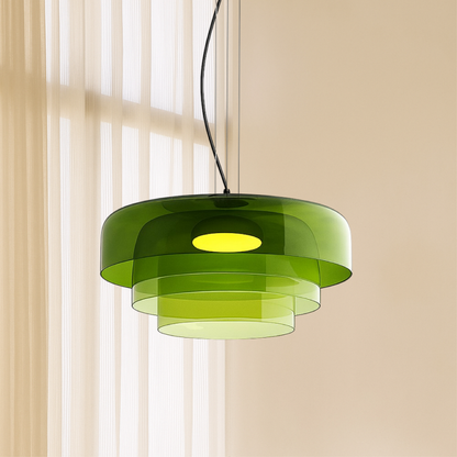 Lampa wisząca z przezroczystego szkła - elegancki dodatek do każdego wnętrza