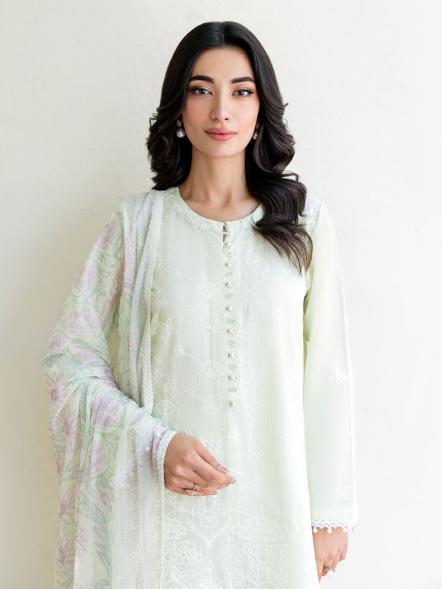 3 Piece Lawn Suit-Embroidered (Unstitched)