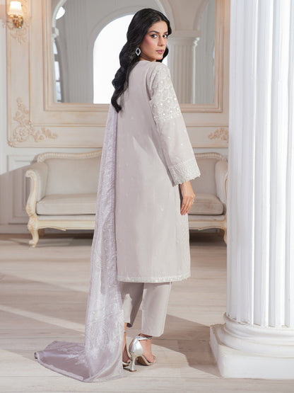 3 Piece Lawn Suit-Embroidered (Unstitched)