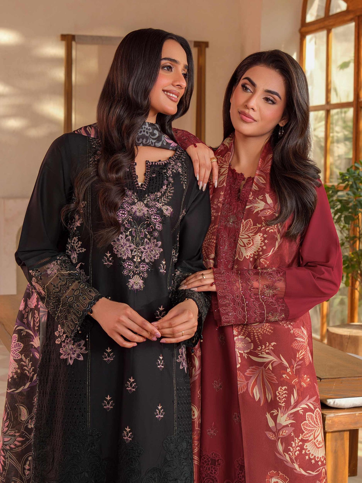 3 Piece Lawn Suit-Embroidered (Unstitched)