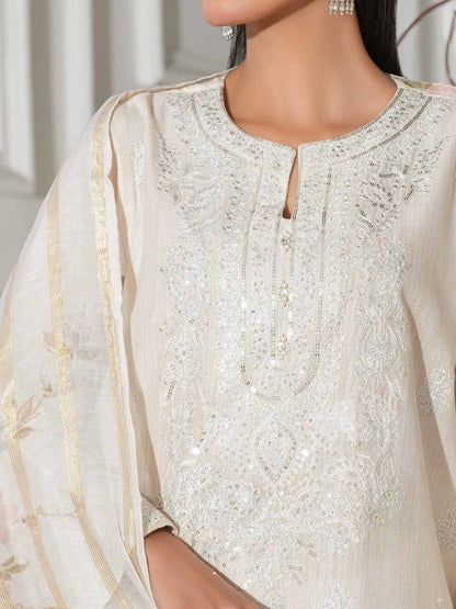 3 Piece Lawn Suit-Embroidered (Unstitched)