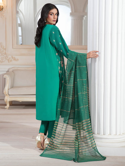 3 Piece Lawn Suit-Embroidered (Unstitched)