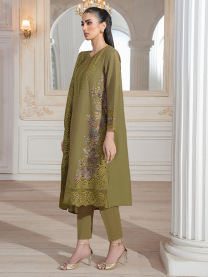 3 Piece Lawn Suit-Embroidered (Unstitched)