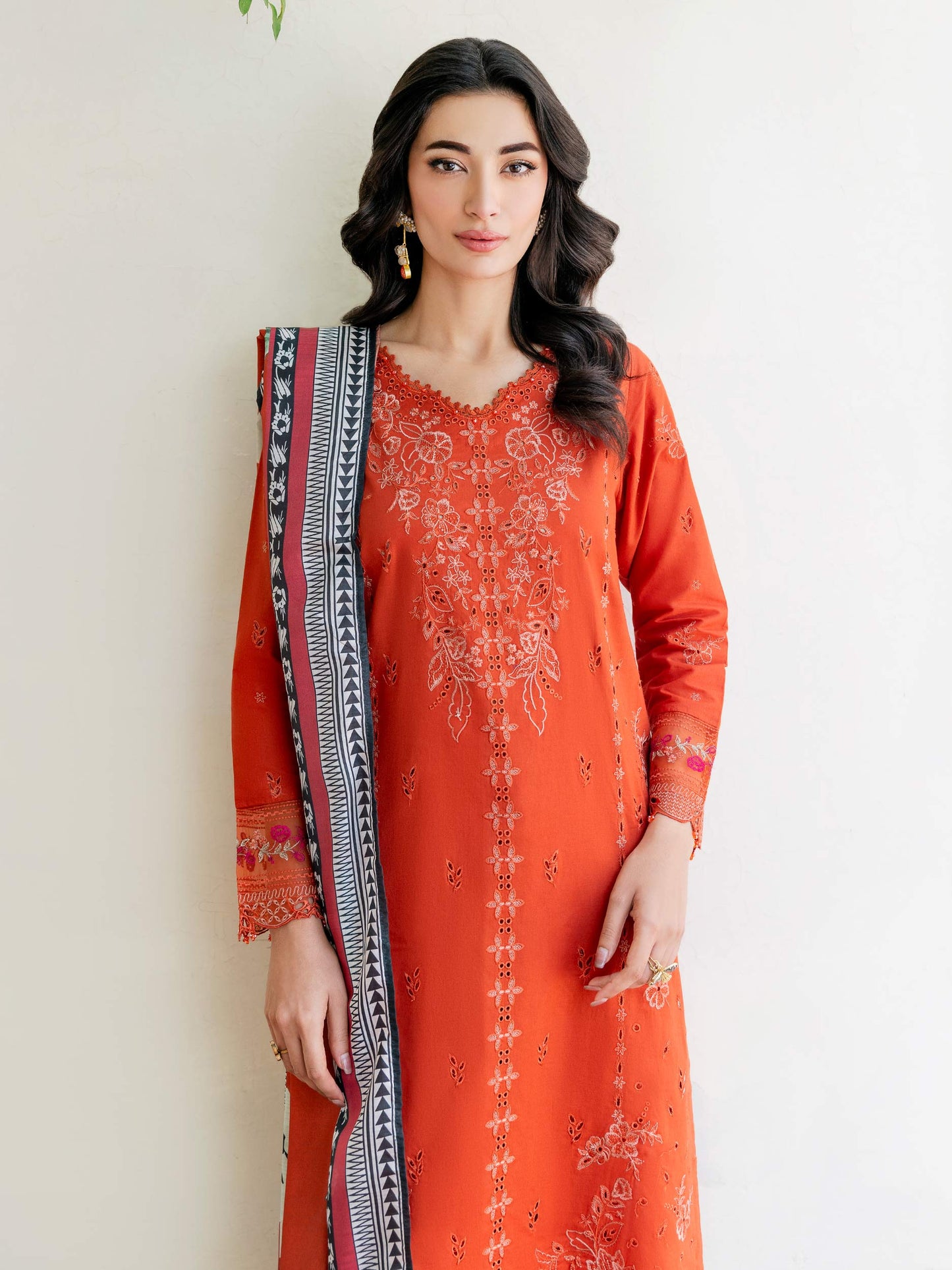 3 Piece Lawn Suit-Embroidered (Unstitched)