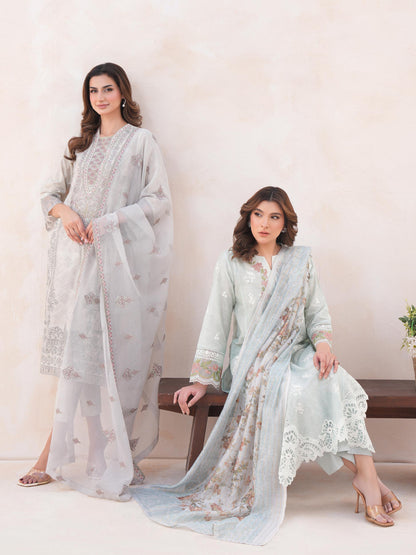 3 Piece Lawn Suit-Embroidered (Unstitched)