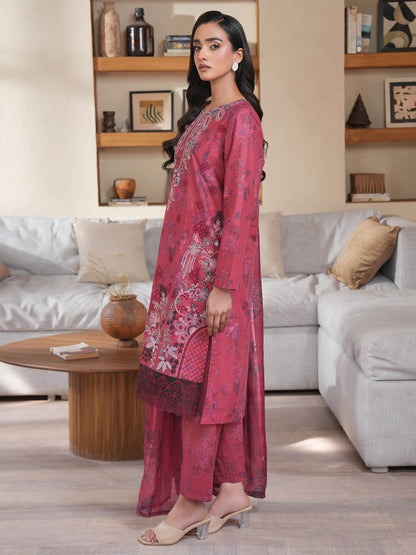 3 Piece Lawn Suit-Embroidered (Unstitched)