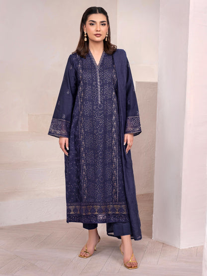 3 Piece Lawn Suit-Embroidered (Unstitched)