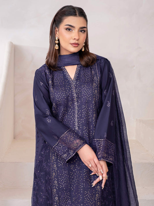 3 Piece Lawn Suit-Embroidered (Unstitched)