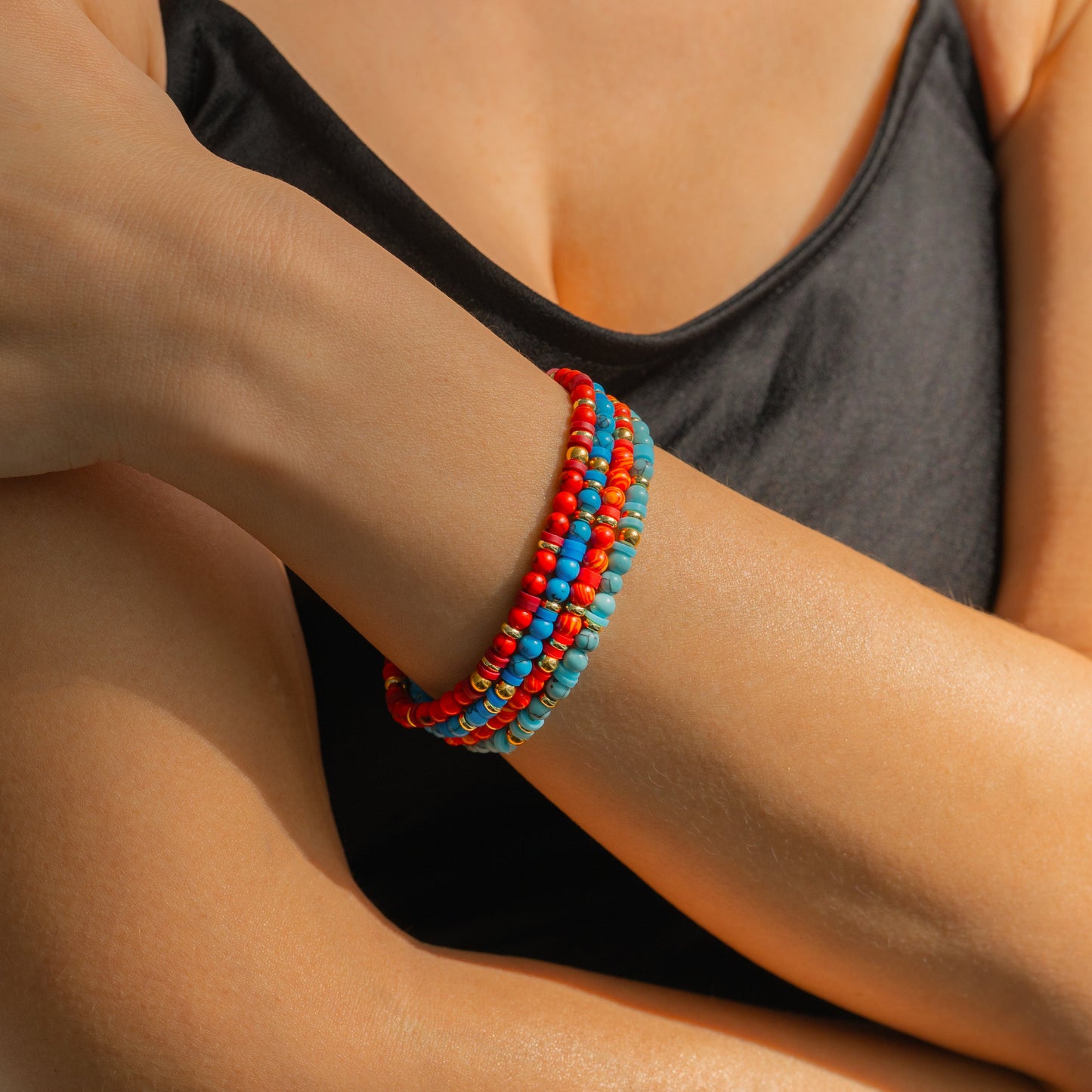 Stacking Birthstone Beaded Bracelet