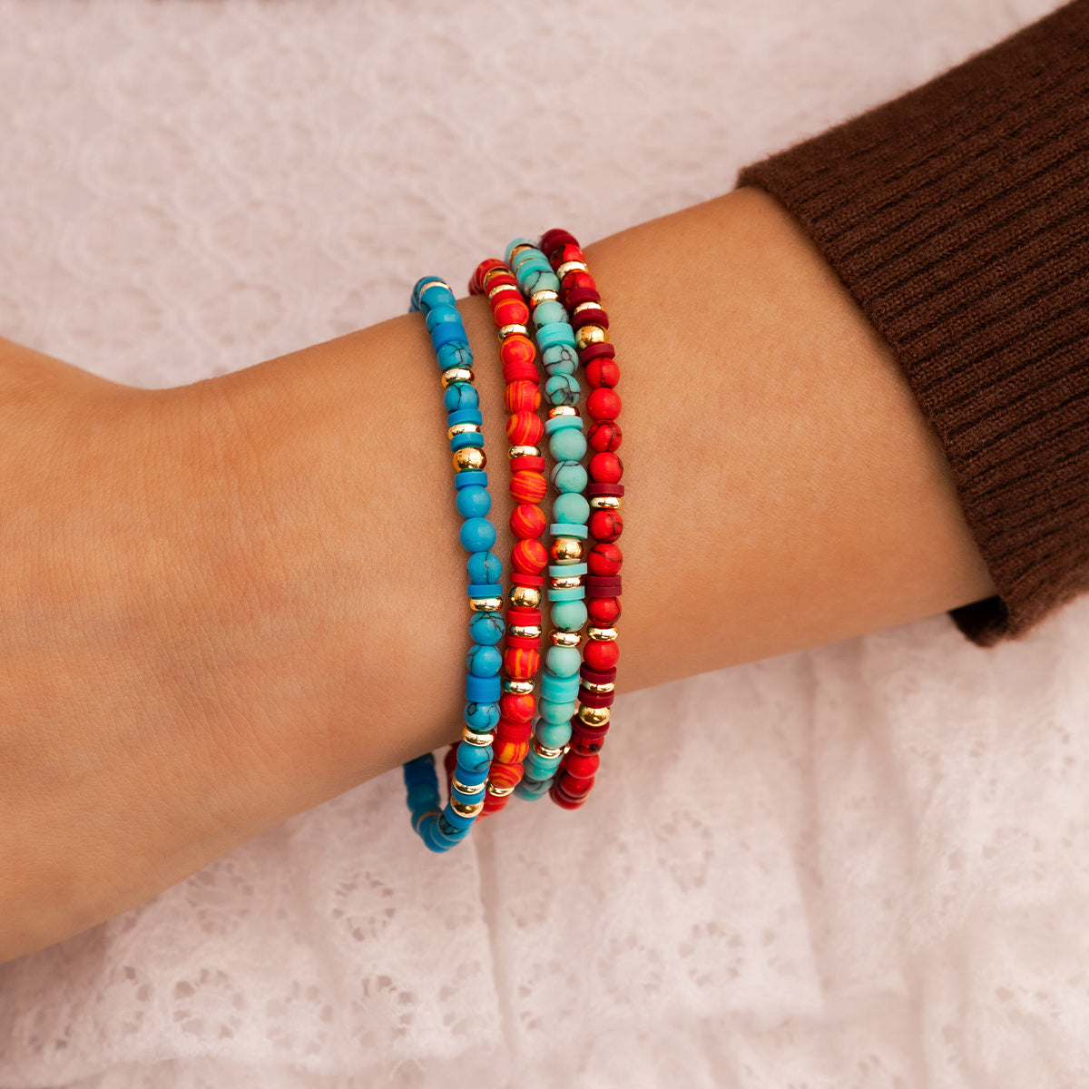Stacking Birthstone Beaded Bracelet