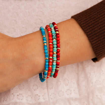 Stacking Birthstone Beaded Bracelet