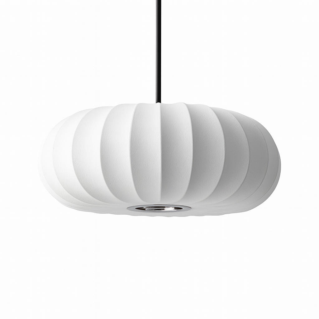 Verona Silk Pendant Light Fixture - Elegant, Soft-Glow Illumination