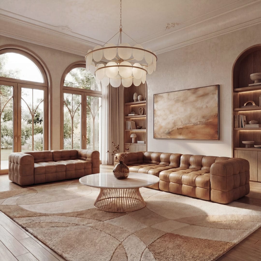 Opaline Round Chandelier
