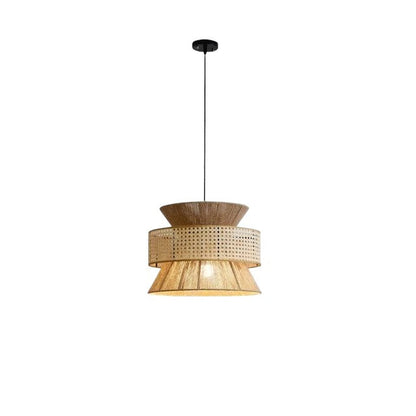 Yuda's Elegant Wabi Sabi Pendant Light for a Tranquil Ambiance