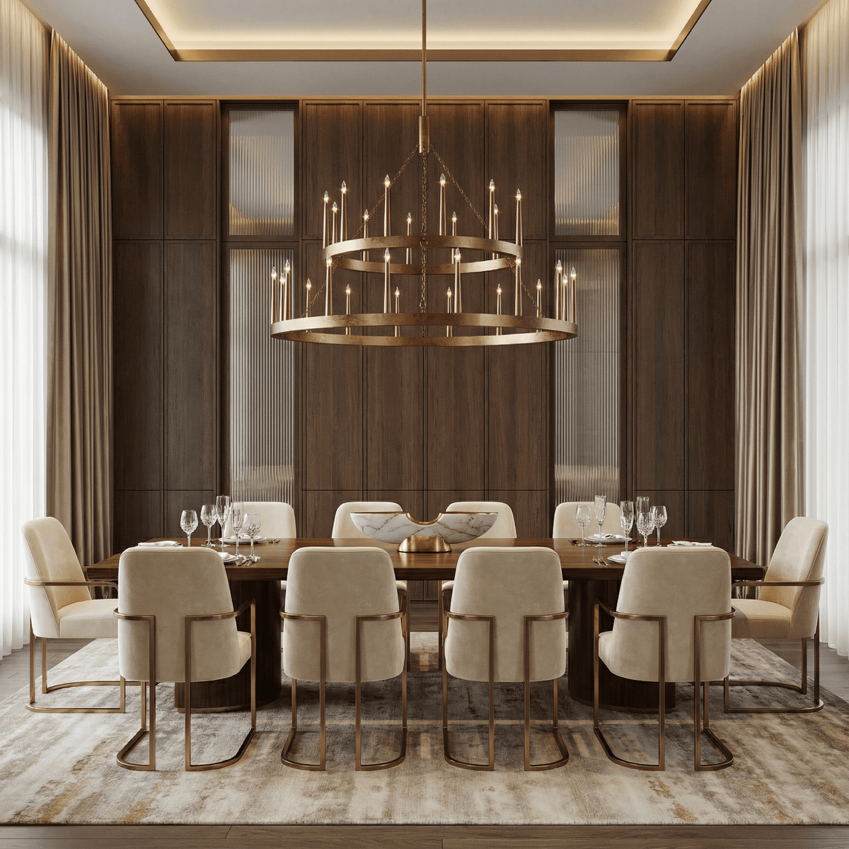 Lineage Round Chandelier