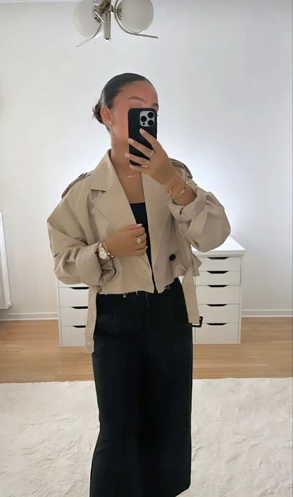 Lila | Short Trenchcoat