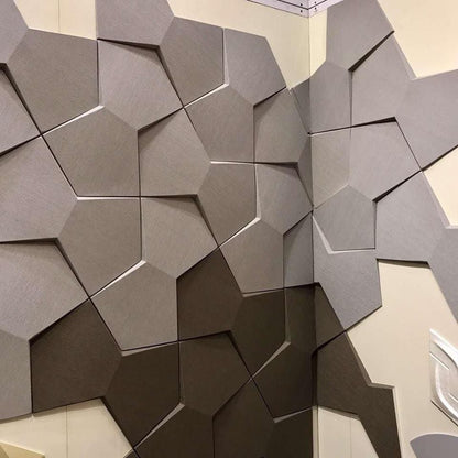Bowtie Geometric Leather Panels