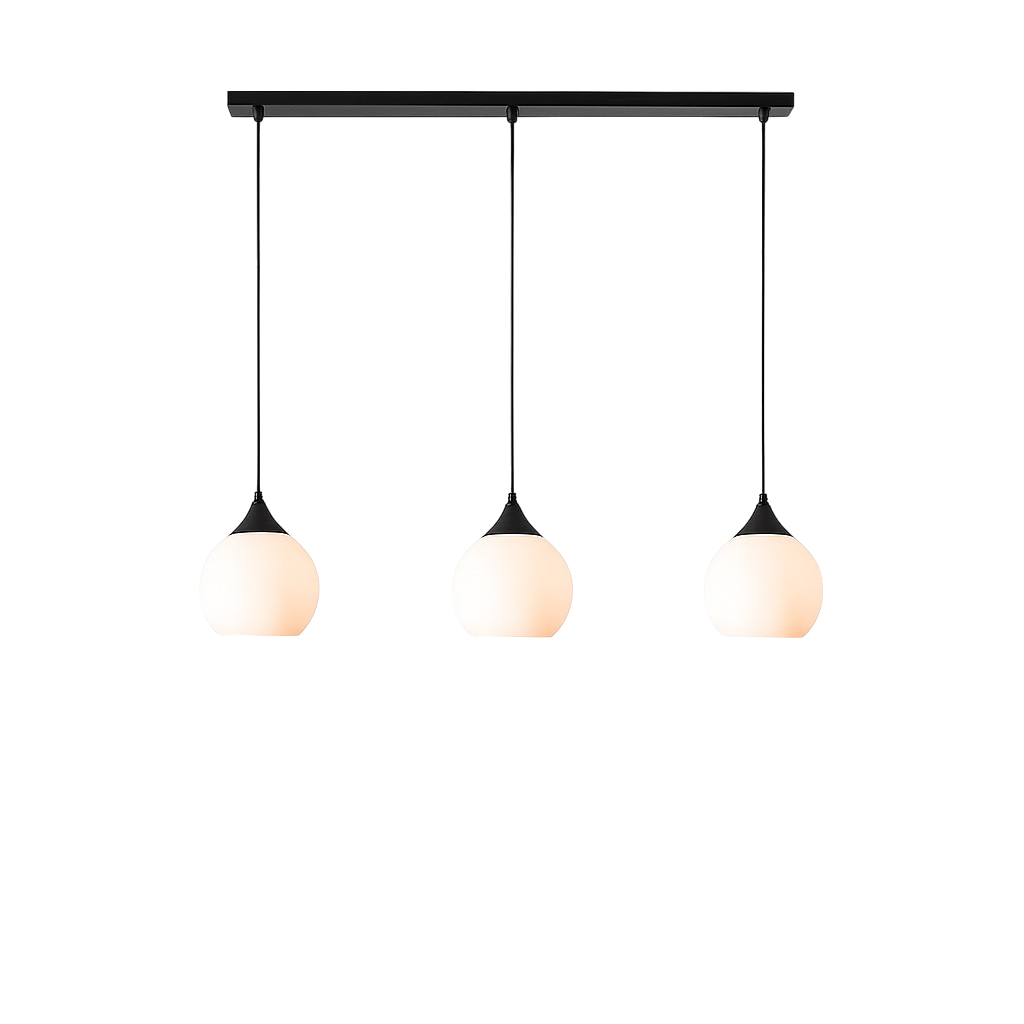 Gade's 3 Heads Modern Dining Table Pendant Light for Stylish Interiors